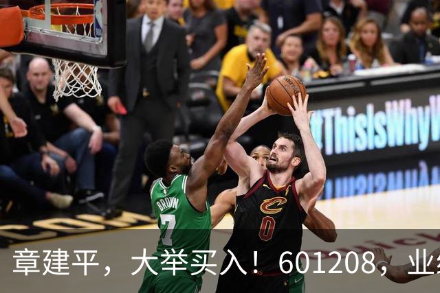 章建平，大举买入！601208，业绩大增！